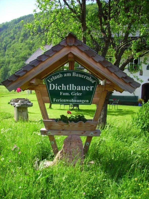 Ferienwohnung Dichtlbauer Sankt Gilgen Exterior foto
